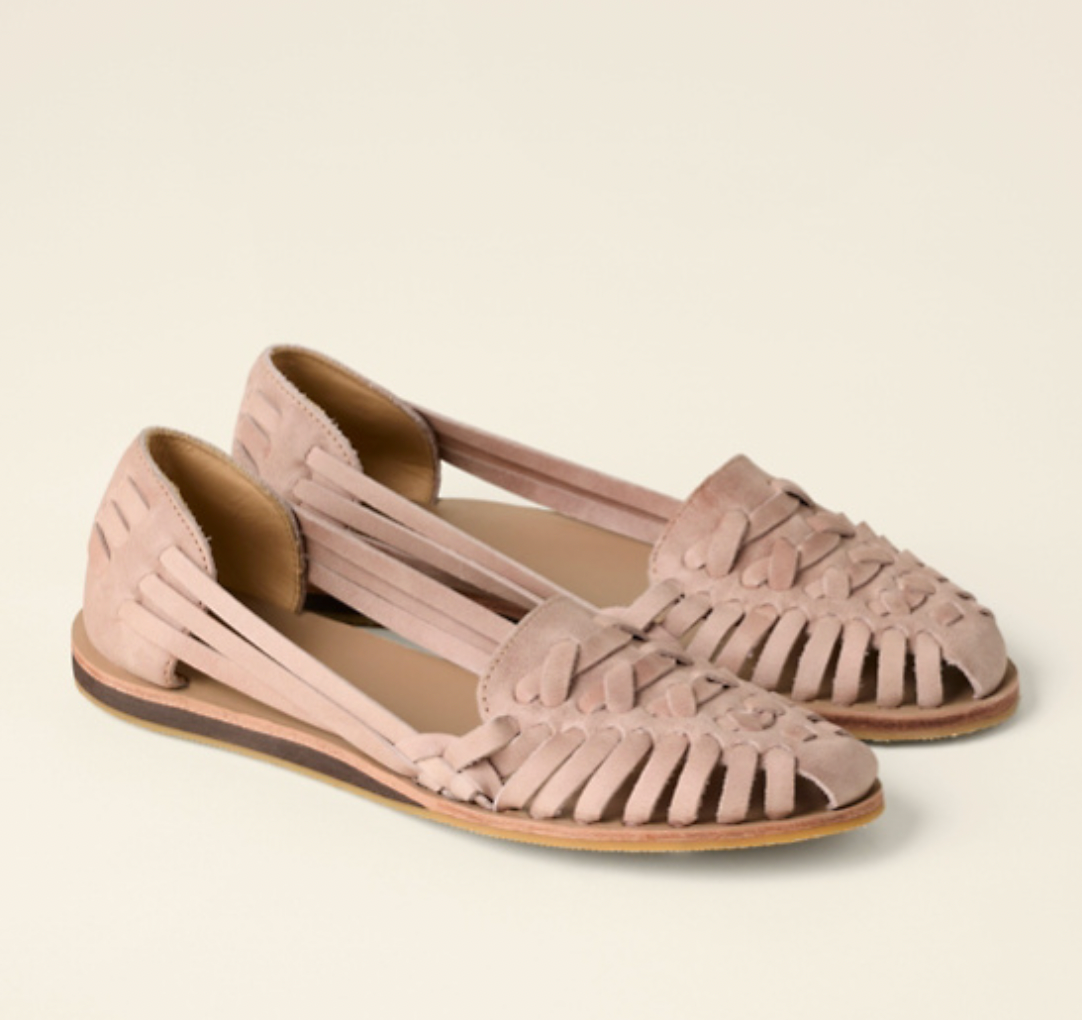 Baleriny Damskie Plecione