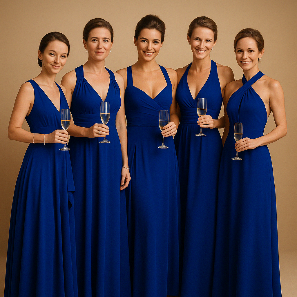 Elegancka Sukienka maxi damska halter z rozcięciem