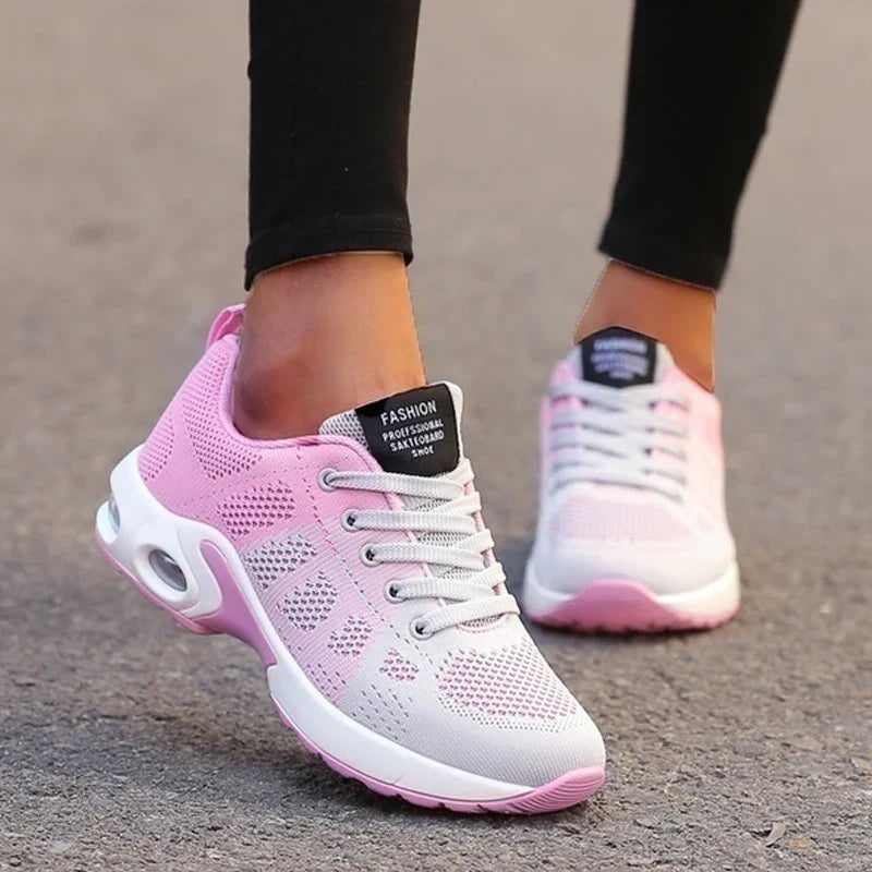 Ortopedyczne buty sportowe damskie siateczkowe