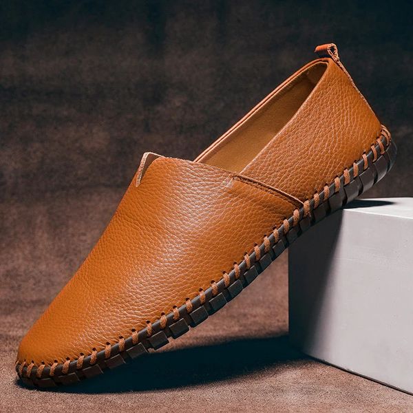 Mokasyny Męskie Wsuwane Eleganckie