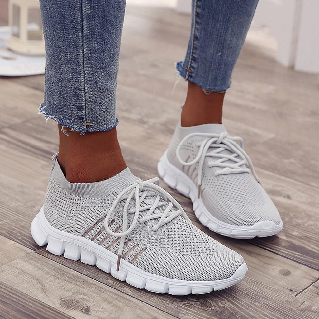 Sneakersy Damskie Lekkie Amortyzowane