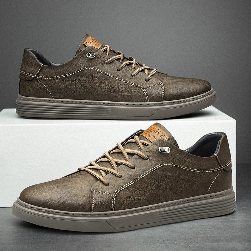 Sneakersy Męskie Klasyczne Wygodne