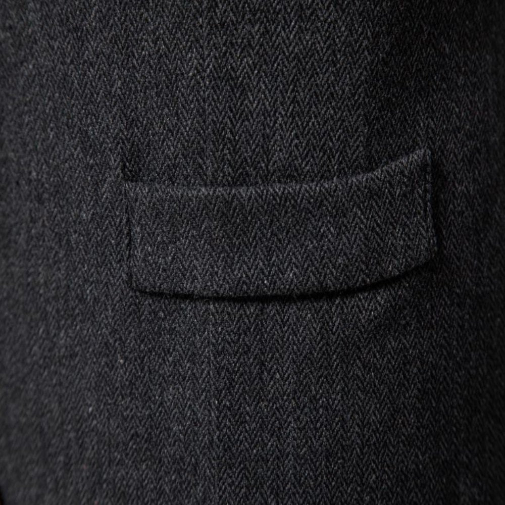 Elegancka wełniana kamizelka męska o dopasowanym kroju - Penn Detail