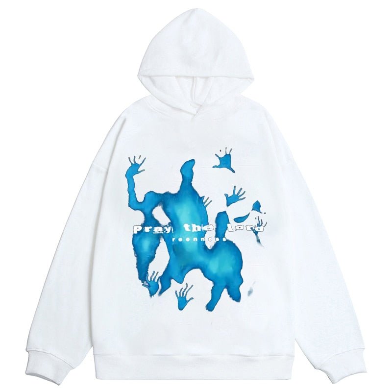 Graficzna bluza oversize unisex - Lane Front