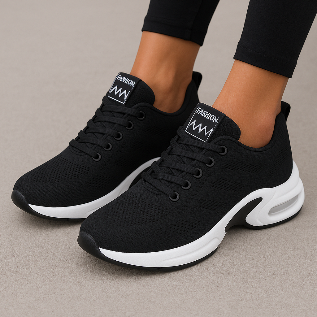 Ortopedyczne buty sportowe damskie siateczkowe