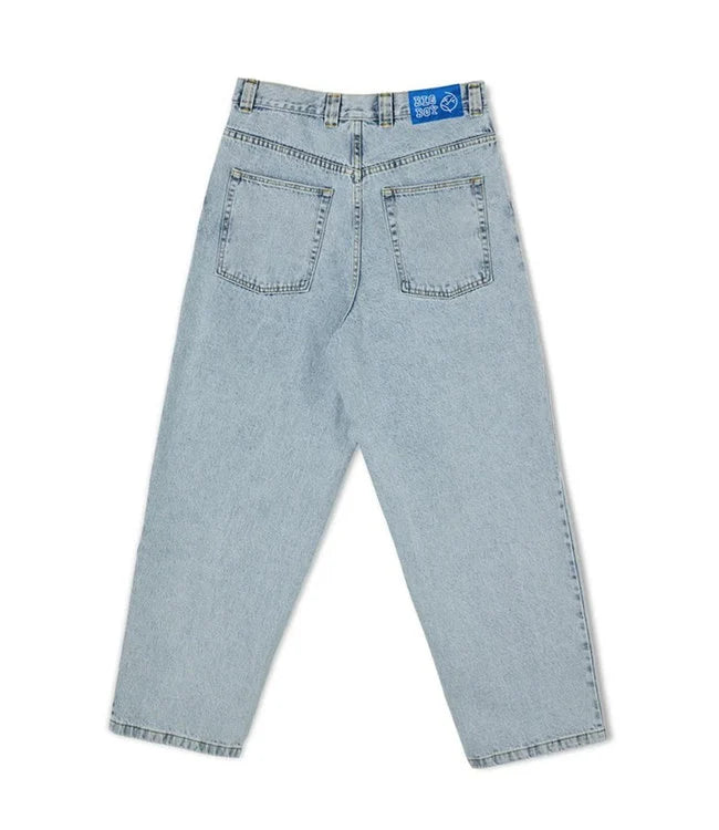 Spodnie Męskie Jeansy Baggy Szerokie Nogawki