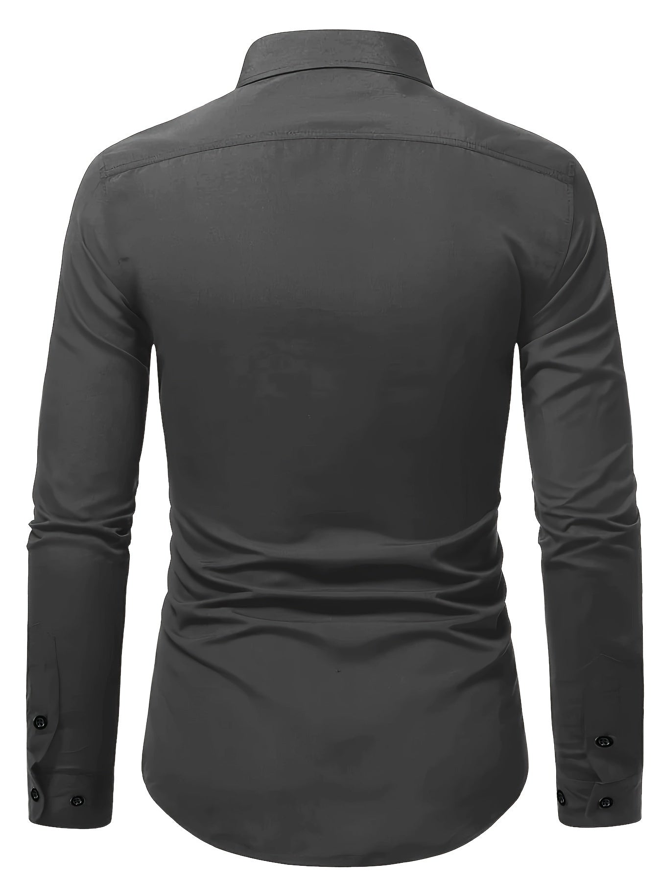 Koszula męska elegancka slim fit z długim rękawem
