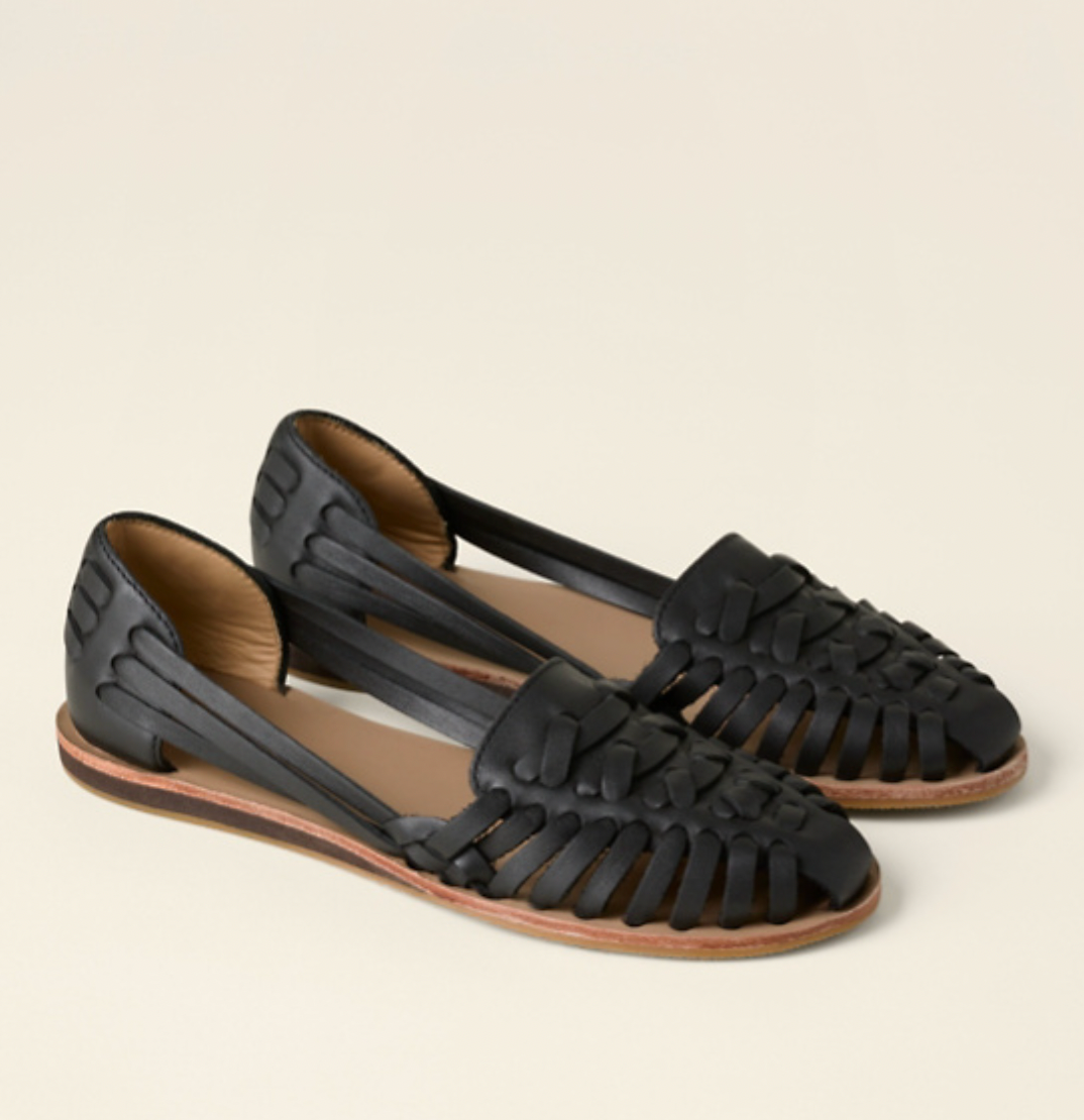Baleriny Damskie Plecione