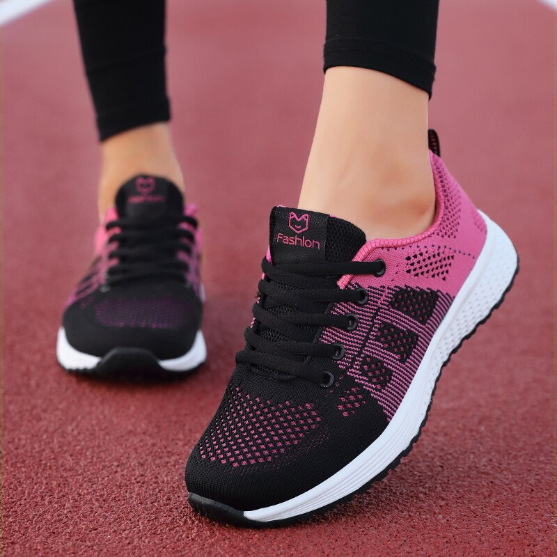 Damskie Buty Sportowe Do Biegania Sznurowane