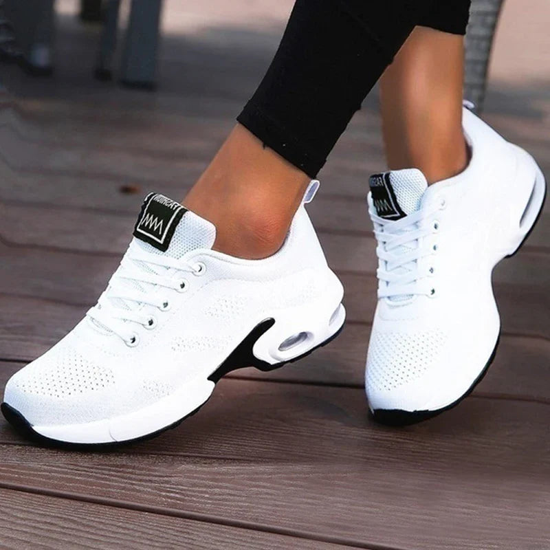 Ortopedyczne buty sportowe damskie siateczkowe