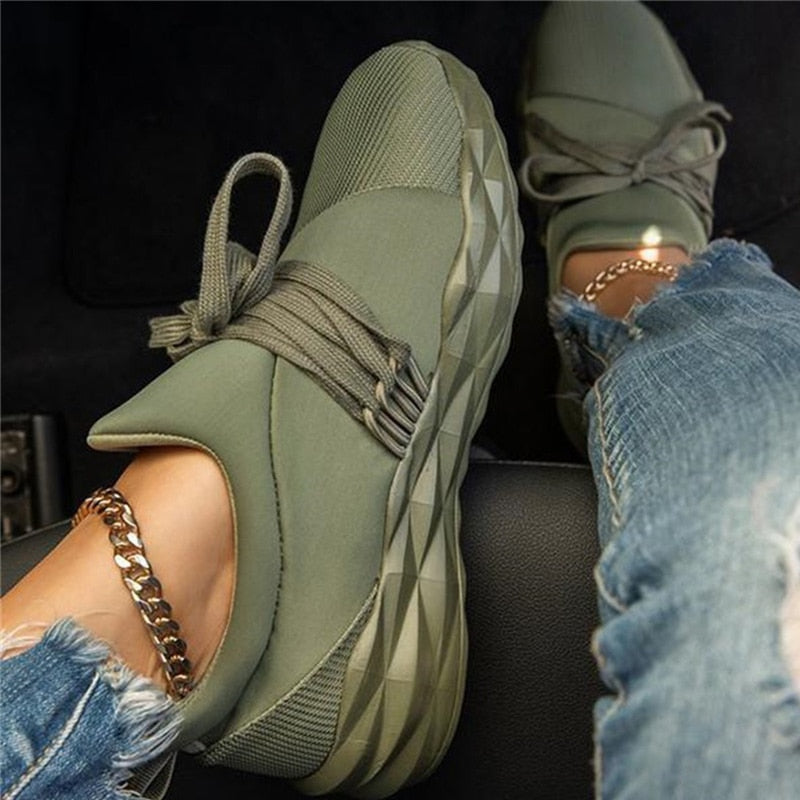 Sneakersy ortopedyczne damskie wsuwane z paskami
