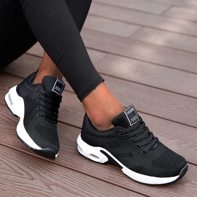 Ortopedyczne buty sportowe damskie siateczkowe