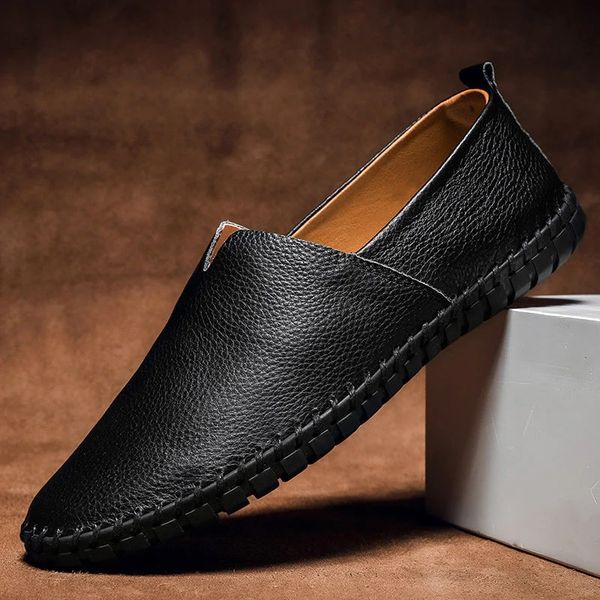 Mokasyny Męskie Wsuwane Eleganckie