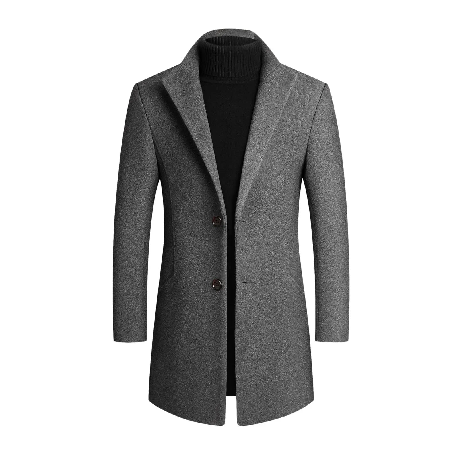 Męska Kurtka Zimowa | Płaszcz Elegancki