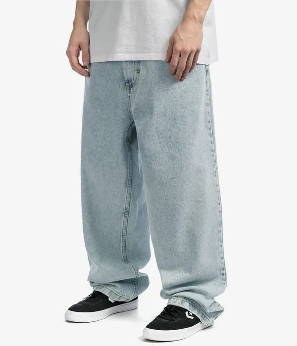 Spodnie Męskie Jeansy Baggy Szerokie Nogawki