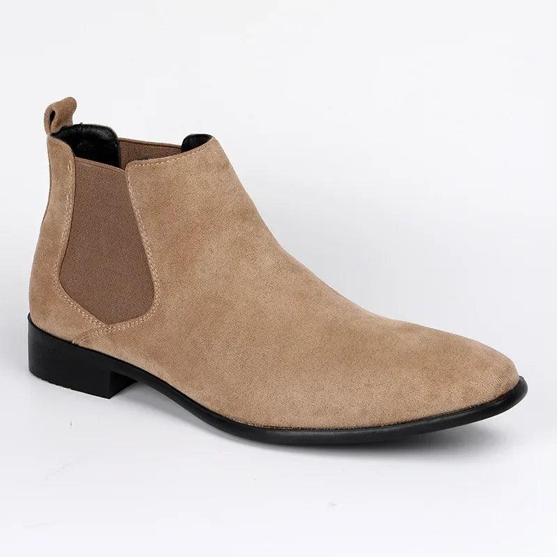 Męskie Buty Zimowe | Sztyblety Botki Eleganckie Nieformalne