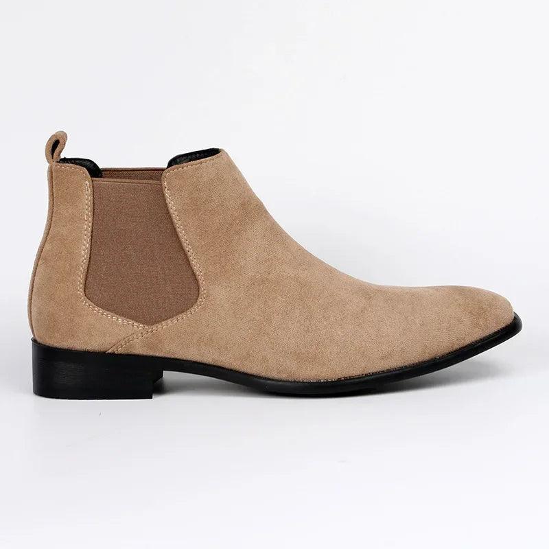 Męskie Buty Zimowe | Sztyblety Botki Eleganckie Nieformalne