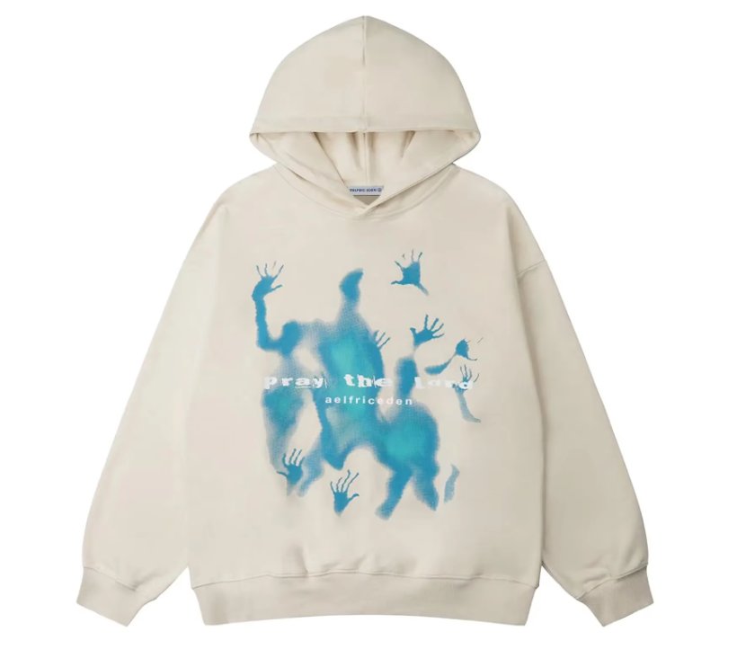 Graficzna bluza oversize unisex - Lane Side