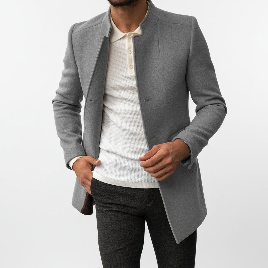 Klasyczna slim fit kurtka męska - Dean Lifestyle