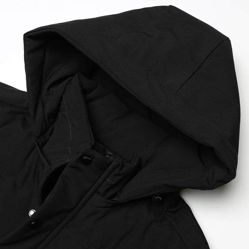 Lekka kurtka zimowa parka męska z kapturem - Hayes Lifestyle