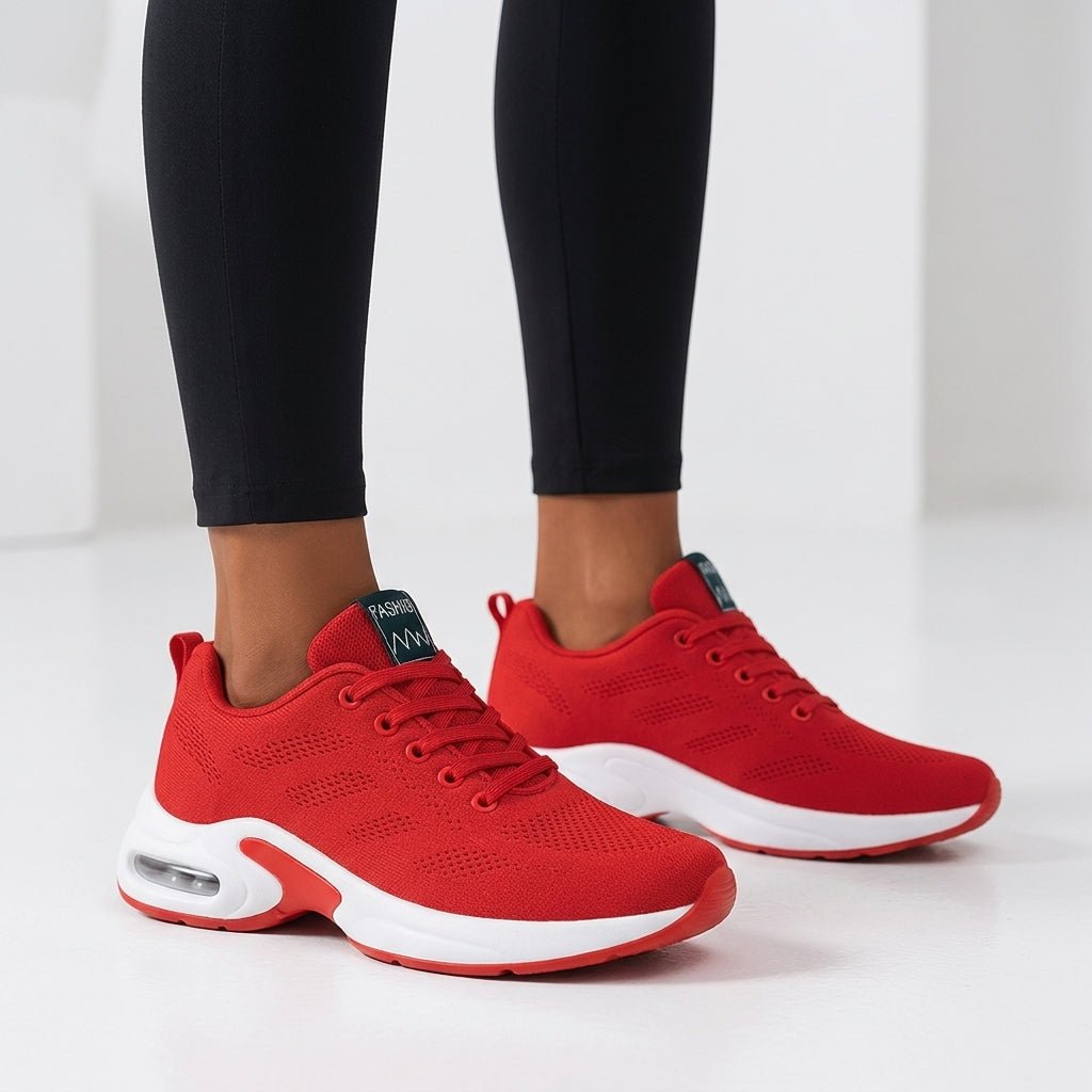 Lekkie buty ortopedyczne damskie z poduszką powietrzną - Freya Close Up