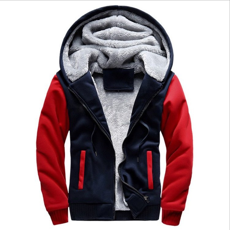 Ocieplana bluza męska z podszewką sherpa - Rafael Lifestyle