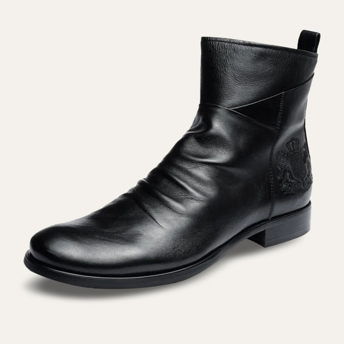 Męskie Buty Zimowe Chelsea Z Zamkiem | Eleganckie