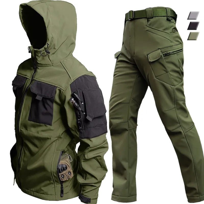 Taktyczny wodoodporny zestaw outdoorowy męski - Hayes Detail