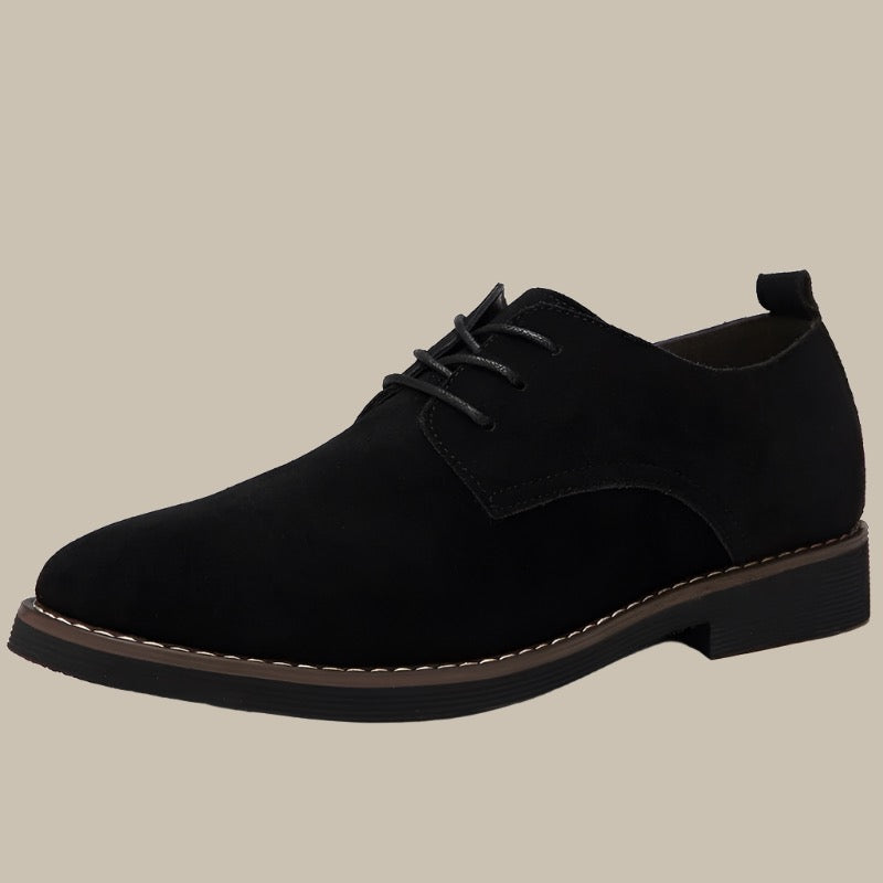 Męskie Buty Zimowe Sznurowane Styl Casualowy