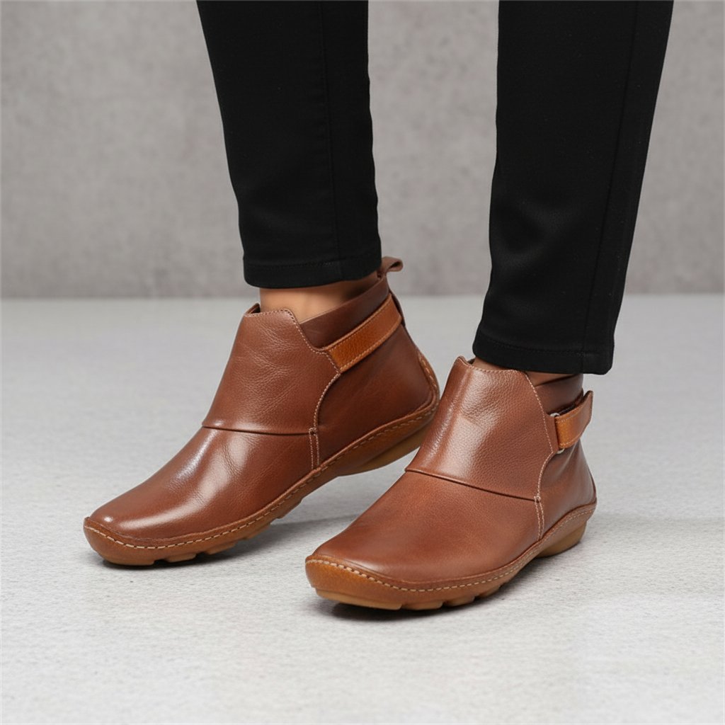 Wygodne ortopedyczne buty damskie z paskiem - Iris Hero